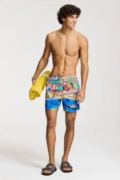 Shiwi Zwemshort Nick Quick Dry 6 Inch Shiwi Island