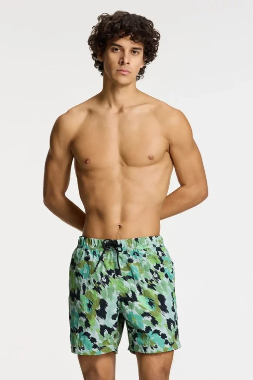 Shiwi Zwemshort Nick Quick Dry 6 Inch Digital Camo