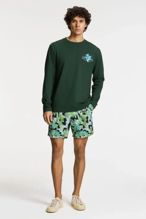 Shiwi Zwemshort Nick Quick Dry 6 Inch Digital Camo