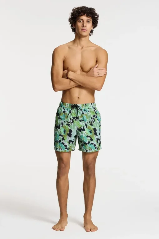 Shiwi Zwemshort Nick Quick Dry 6 Inch Digital Camo