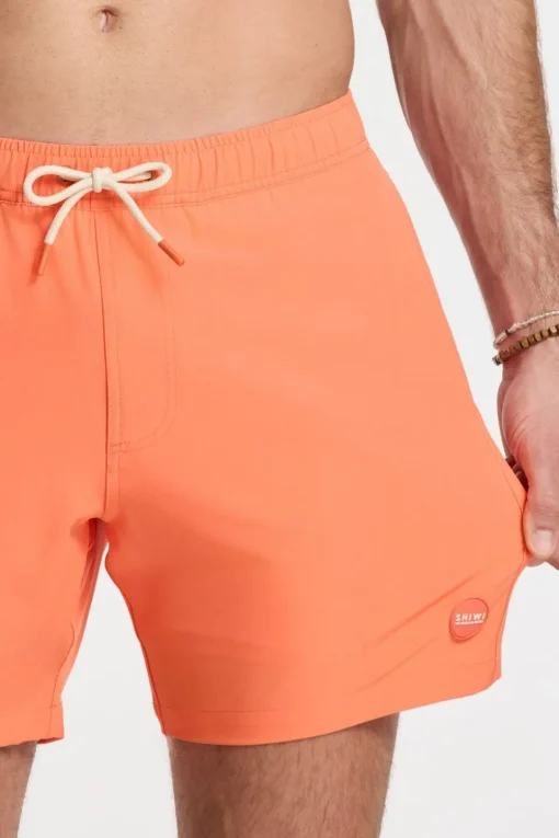 Shiwi Zwemshort Scott Stretch 6 Inch Solid