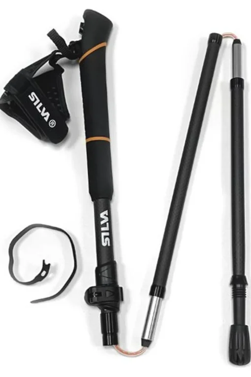 Silva Wandelstok Running Poles Carbon Adjust 100-120Cm
