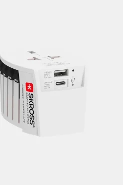 S-Kross Reisstekker Muv 1 Usb + Type C
