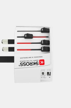 S-Kross Reisstekker Muv 1 Usb + Type C