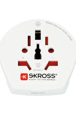S-Kross Reisstekker World To Europe