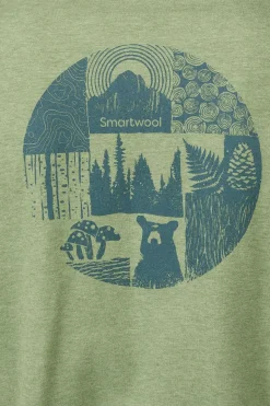Smartwool T-Shirt Forest Finds Ss