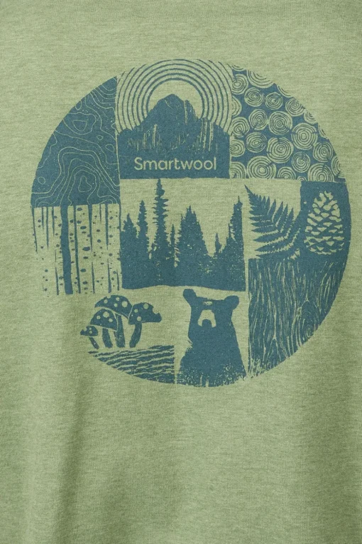 Smartwool T-Shirt Forest Finds Ss