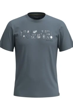 Smartwool T-Shirt Gone Camping Ss