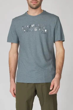 Smartwool T-Shirt Gone Camping Ss