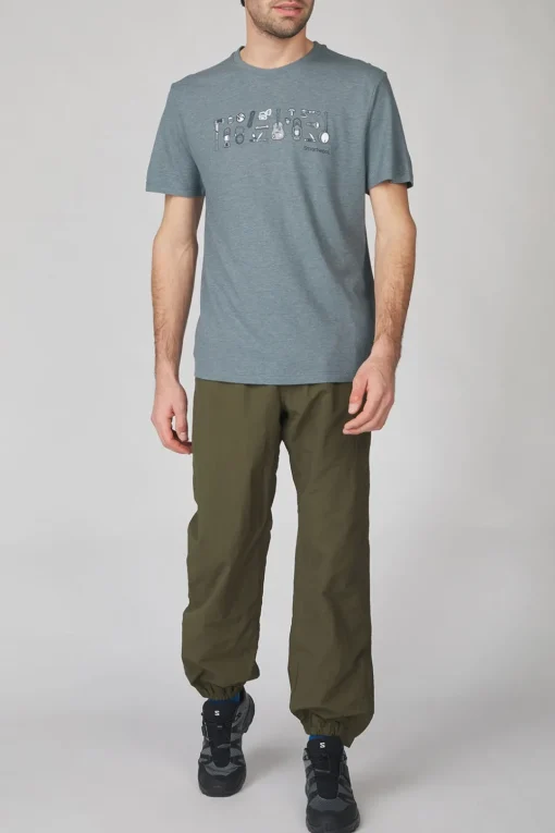 Smartwool T-Shirt Gone Camping Ss