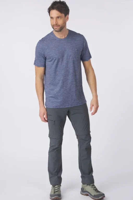 Smartwool T-Shirt Men'S Merino Hemp Blend Short Sleeve Poc