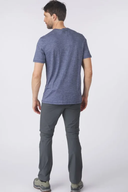 Smartwool T-Shirt Men'S Merino Hemp Blend Short Sleeve Poc