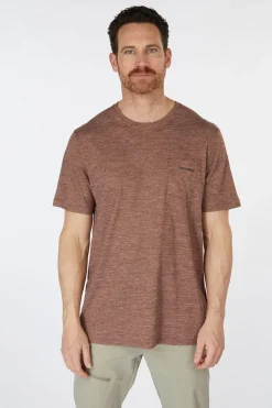 Smartwool T-Shirt Stag Stare Merino Hemp Blend Short Sleev