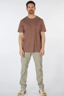 Smartwool T-Shirt Stag Stare Merino Hemp Blend Short Sleev