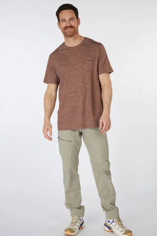 Smartwool T-Shirt Stag Stare Merino Hemp Blend Short Sleev