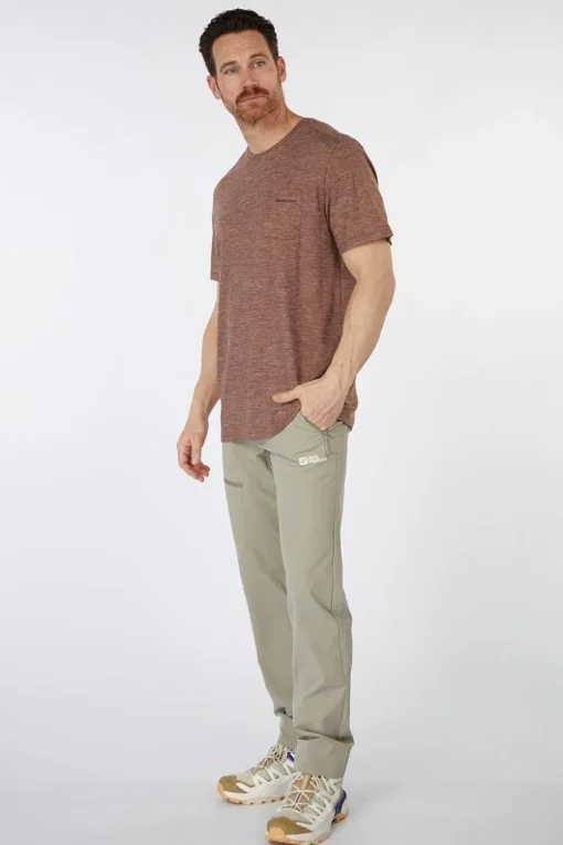 Smartwool T-Shirt Stag Stare Merino Hemp Blend Short Sleev