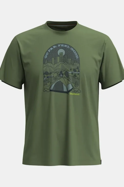 Smartwool T-Shirt Streets To Peaks Short Sleeve Graphic Te