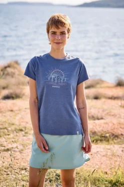 Smartwool T-Shirt Women'S Mountain Sol Short Sleeve Graphi