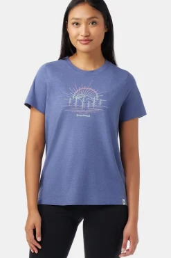 Smartwool T-Shirt Women'S Mountain Sol Short Sleeve Graphi