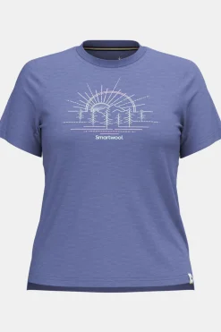 Smartwool T-Shirt Women'S Mountain Sol Short Sleeve Graphi