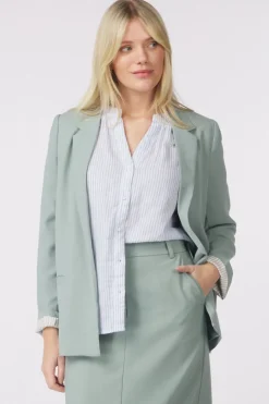 Soaked in Luxury Blazer Slshirley Fold-Up