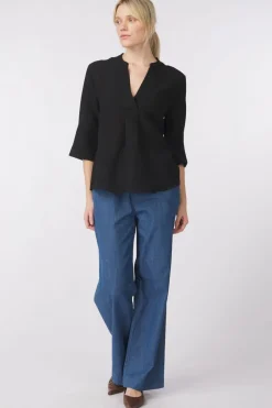 Soaked in Luxury Blouse Slalbia