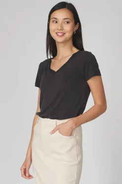 Soaked in Luxury Sl Coloumbine V-Neck