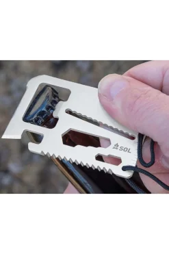 SOL Multitool Packit Survival Card Tool