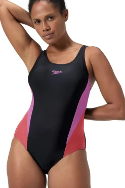 Speedo Badpak Eco Colourblock 2.0 Bla/Blu