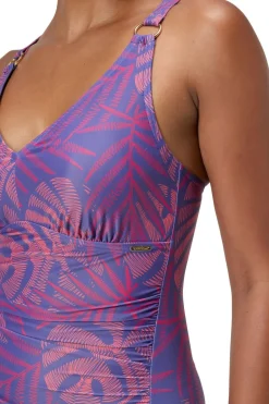 Speedo Badpak Eco Print V Neck 1P