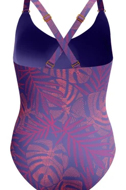 Speedo Badpak Eco Print V Neck 1P