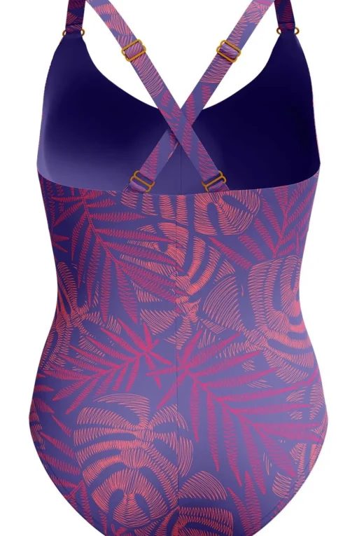 Speedo Badpak Eco Print V Neck 1P