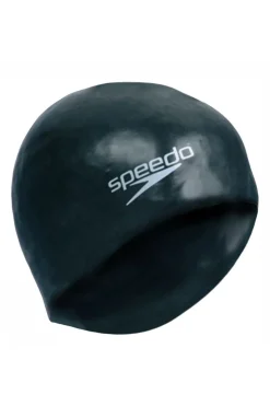 Speedo Moulded Sil Cap Bla P12