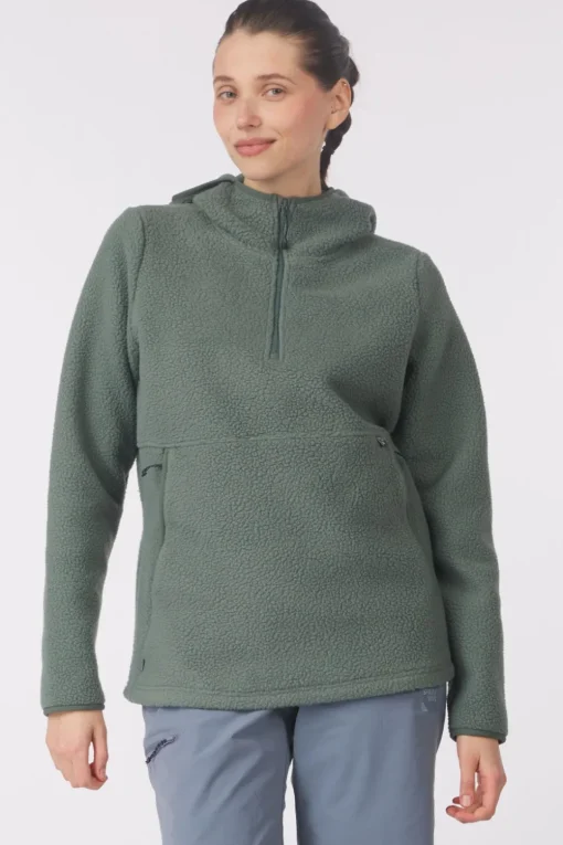 Sprayway Fleece Aber Half Zip Hooded