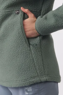 Sprayway Fleece Aber Half Zip Hooded
