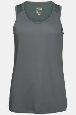 Sprayway Top Partial Printed Tank Top