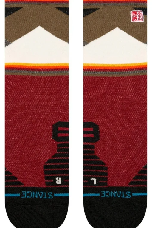 Stance Wandelsokken Jimmy Chin Mid Wool Crew