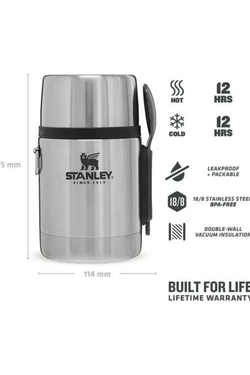 Stanley Voorraadpot The Stainless Steel All-in-One Food Jar 0,53L