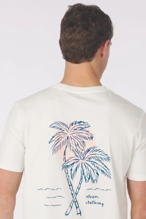 STRØM T-Shirt Palm Tree