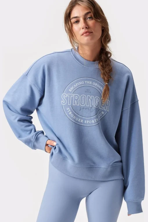 Stronger Trui Relaxed Cotton