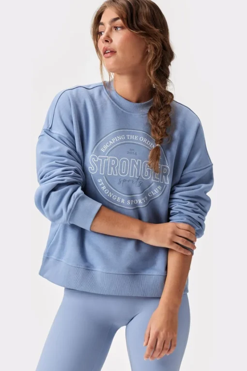 Stronger Trui Relaxed Cotton