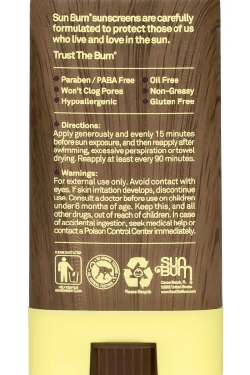 Sun Bum Spf 30 Sunscreen Face Stick