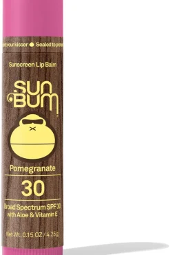 Sun Bum Zonnebescherming Sun Bum Original Spf 30 Sunscreen Lip Balm – Pomegranate