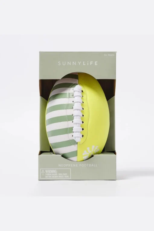 Sunnylife Speelgoed Neoprene Football Tides Out Citrus