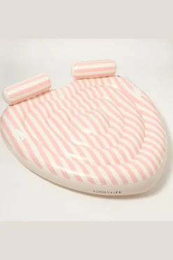 Sunnylife Speelgoed Twin Heart Lie-On Stole My Heart Pink Stripe