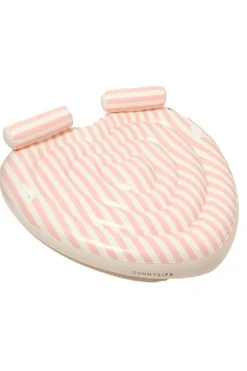Sunnylife Speelgoed Twin Heart Lie-On Stole My Heart Pink Stripe