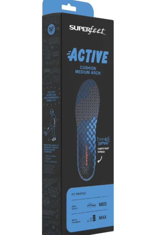 Superfeet Inlegzool Active Cushion Med