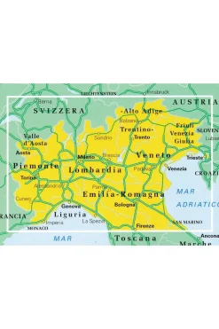 TCI Kaart Italië Noord 1 Tci