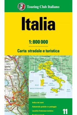 TCI Kaart Italië Tci R/V (+R)