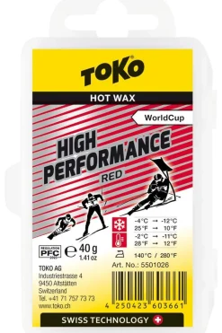 Toko Onderhoud Performance Hot Wax Red 40g